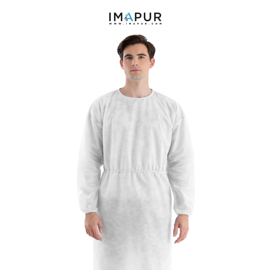 Casaque Jetable Blanc Sachet de 10 pièces – Au Meilleur Prix Maroc